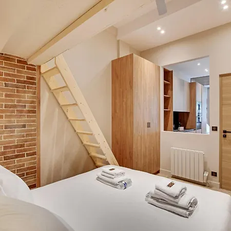 Amazing 1br 4p Sacre Coeur Ramey Appartamento *